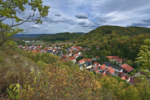deutschland landschaft rudolstadt schaala pörzberg thüringen thuringia darktable autumn herbst fall