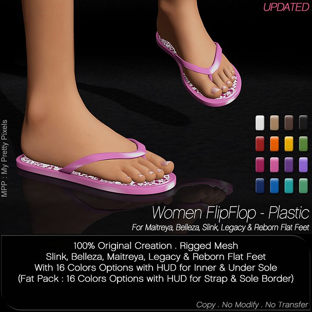 MPP - Women FlipFlop - Plastic - Pink