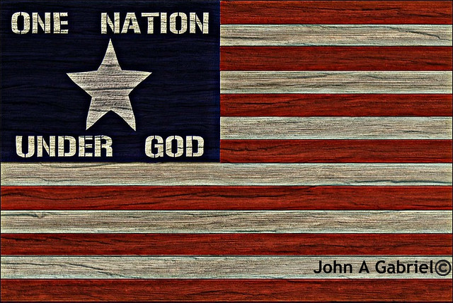 One Nation Under God Flag!