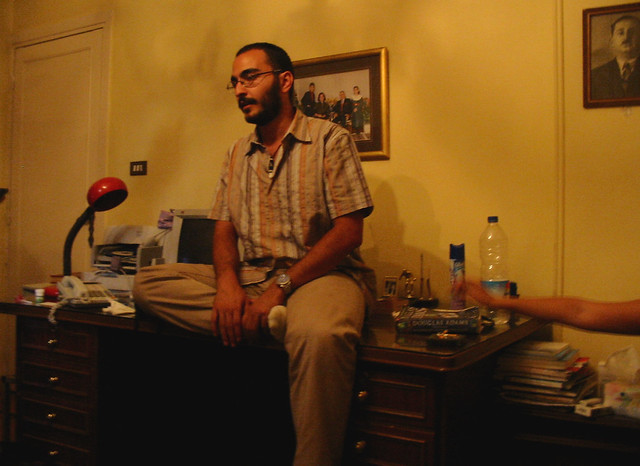 Kefaya Activist Ahmad Droubi أحمد الدروبي
