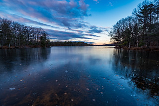 Ashland Reservoir Sunset