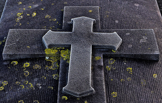Frosted cross