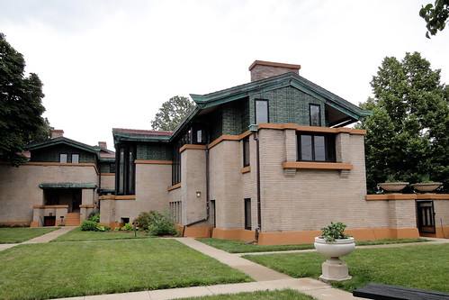 Route 66 entre Saint Louis et Chicago - Springfield - Dana-Thomas House - Frank Lloyd Wright - 1904, IL | by Michele C_