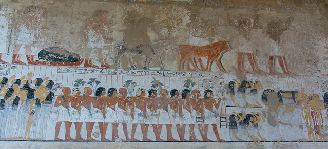 The Tomb o Ramose, (TT 55), the Necropolis of the Nobles, West Bank, Luxor, Egypt.