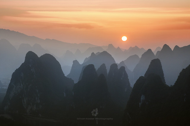 Mountain Layers, Yangshuo, China