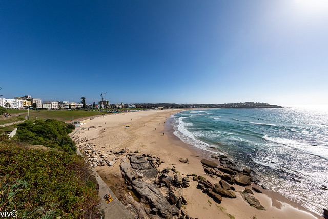 Iconic Bondi Beach, Sydney, New South Wales, Australia