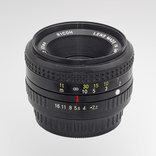 tokinon 50/1,4 - Standard Lens collection. : RICONAR 1:2.2 55mm