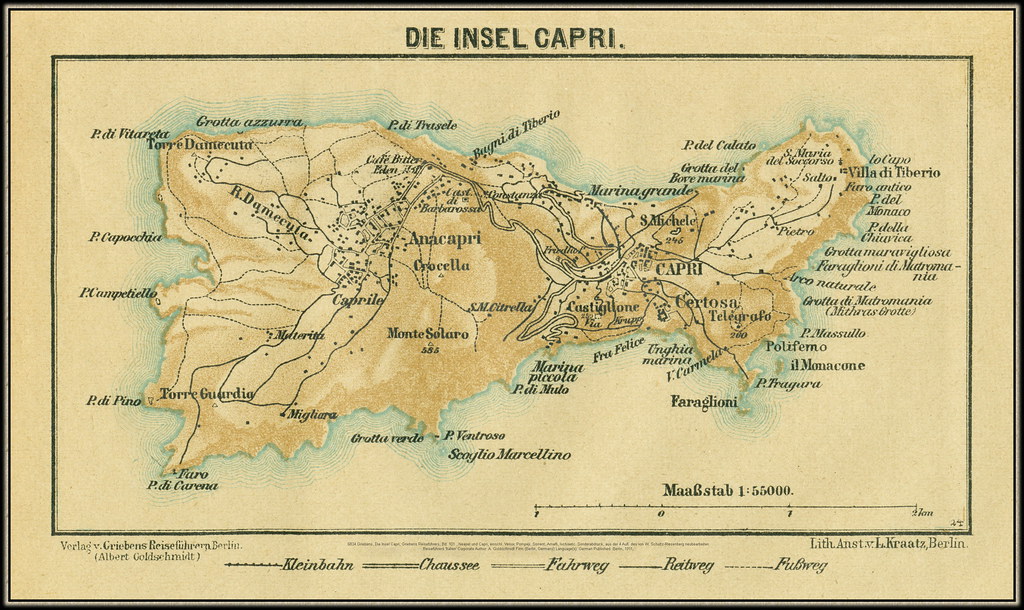 6834 BookGriebens Die Insel Capri Griebens Reiseführers, Bd. 101. Neapel und Capri einschl. Vesuv, Pompeji, Sorrent, Amalfi, Ischiaetc.