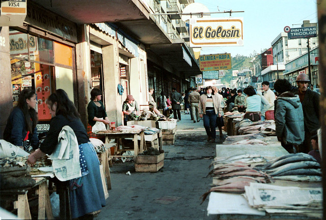 Concepción Chile Market Trader Vendor October 30 1983 012