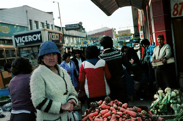 Concepción Chile Market Trader Vendor October 30 1983 013