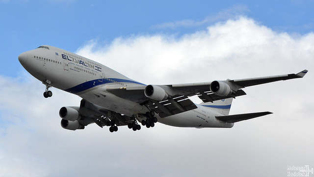 El Al Israel Airlines 🇮🇱 Boeing 747-400 4X-ELD