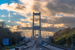 THe Severn Bridge from the East