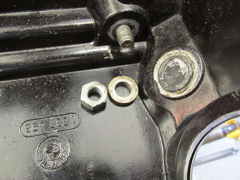 Right Air Box Nut Hardware Detail