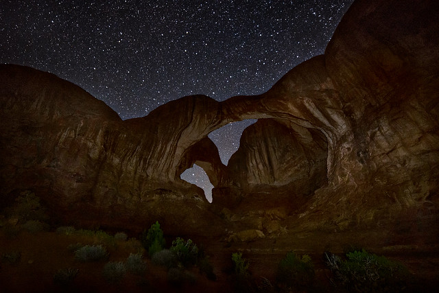 Double Arch Starry Night