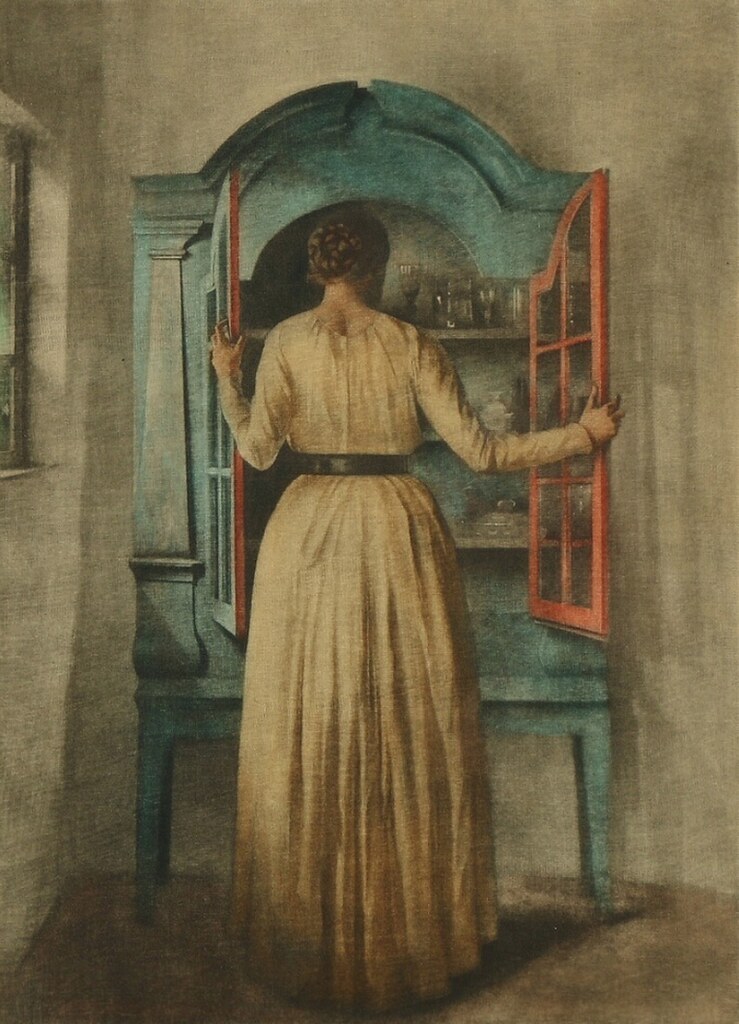 Peder Vilhelm Ilsted «The Blue Cupboard», 1924 г . | Flickr