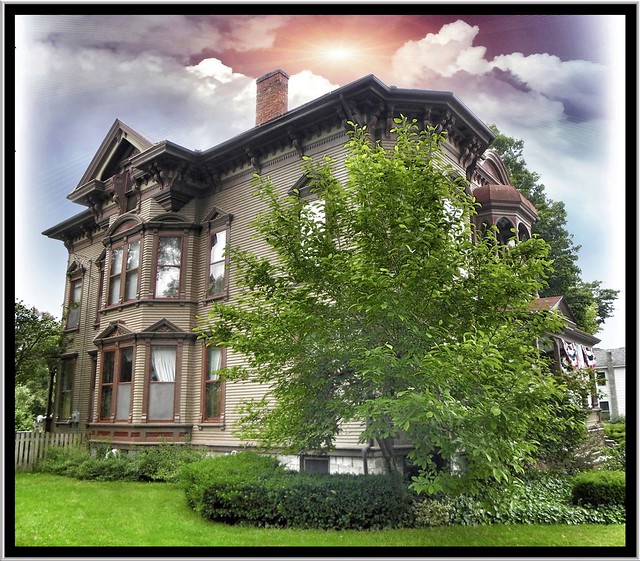 Oswego New York - Historic - Architecture - High Victorian