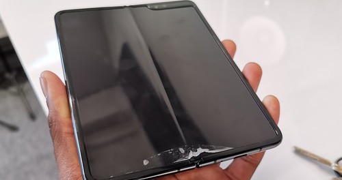 Galaxy Fold   Samsung ekrano katastrofa