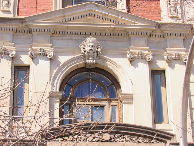 Entrance, former Old People's Home of City of Chicago