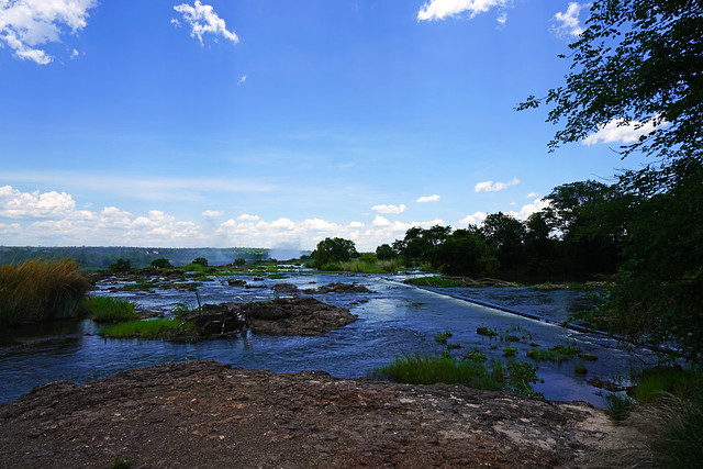 Path to the Devil's Pool, Zambezi River, Zambia