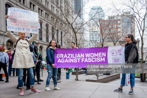 President Bolsonaro is not welcome in NYC