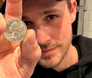 Shawn Pyfrom with first-w-quarter