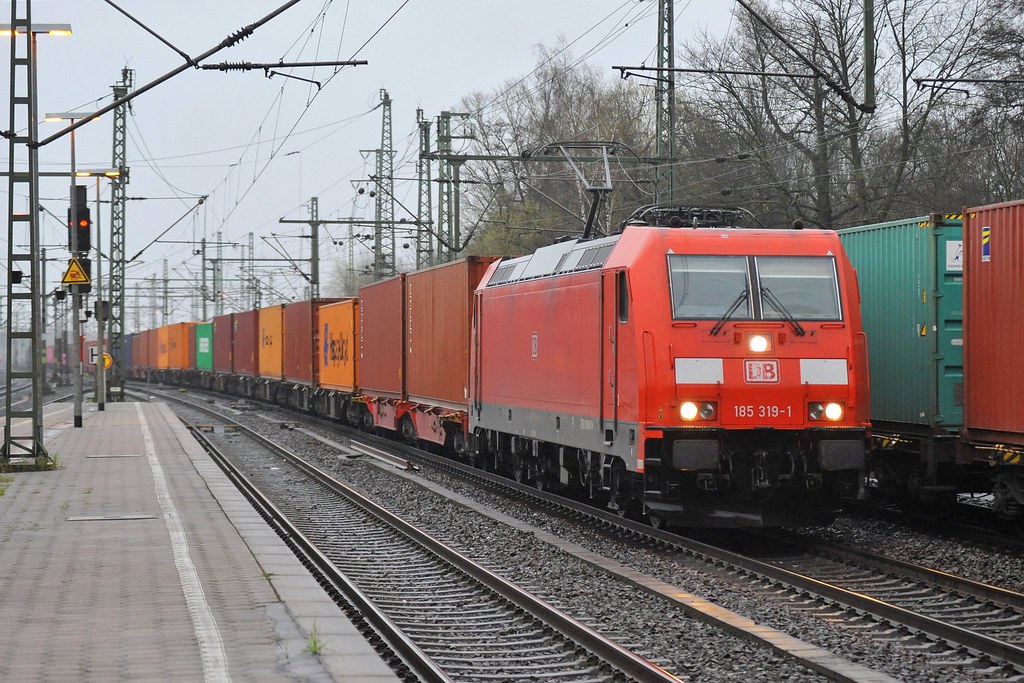 DB Cargo 185 319 - Hamburg-Harburg