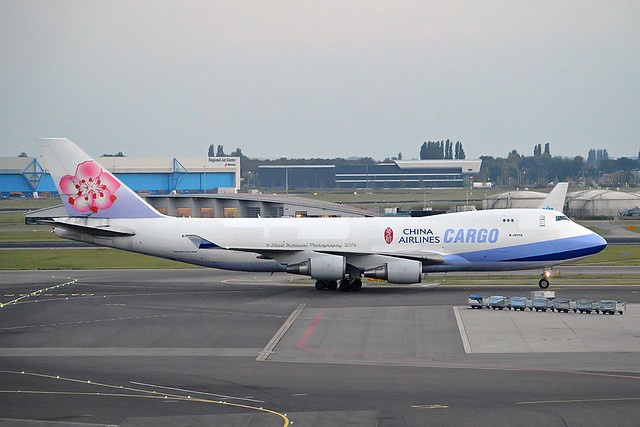 China Airlines Cargo B-18718 Boeing 747-409F cn/30770-1348 @ EHAM / AMS 12-10-2016