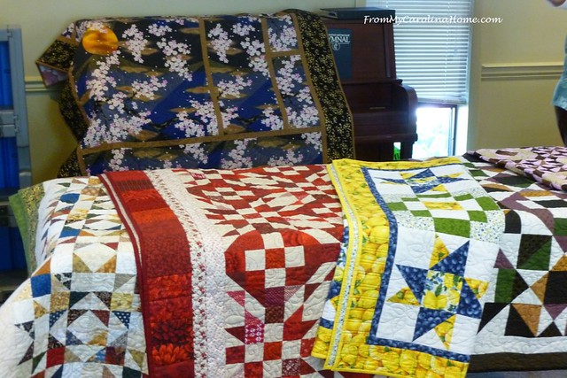 Misty Mountain Quilt Guild presentation at FromMyCarolinaHome.com