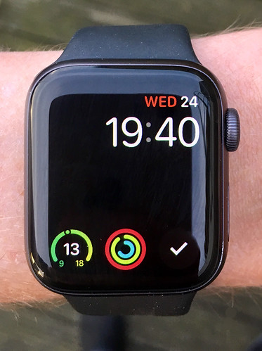 Photo of my Apple Watch's face
