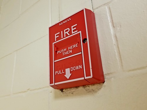 Fire alarm in Armstrong Hall [01]