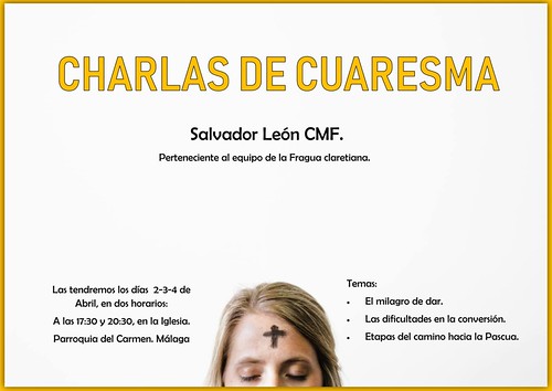 Charlas Cuaresmales 2019 - elcarmenmalaga.es01