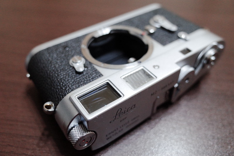Leitz Leica M2オーバーホール後ファインダー部