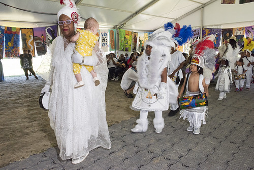 Young Guardian s of the Flame at the Kids Tent during Jazz Fest day 3 on April 27, 2019. Photo by Ryan Hodgson-Rigsbee RHRphoto.com