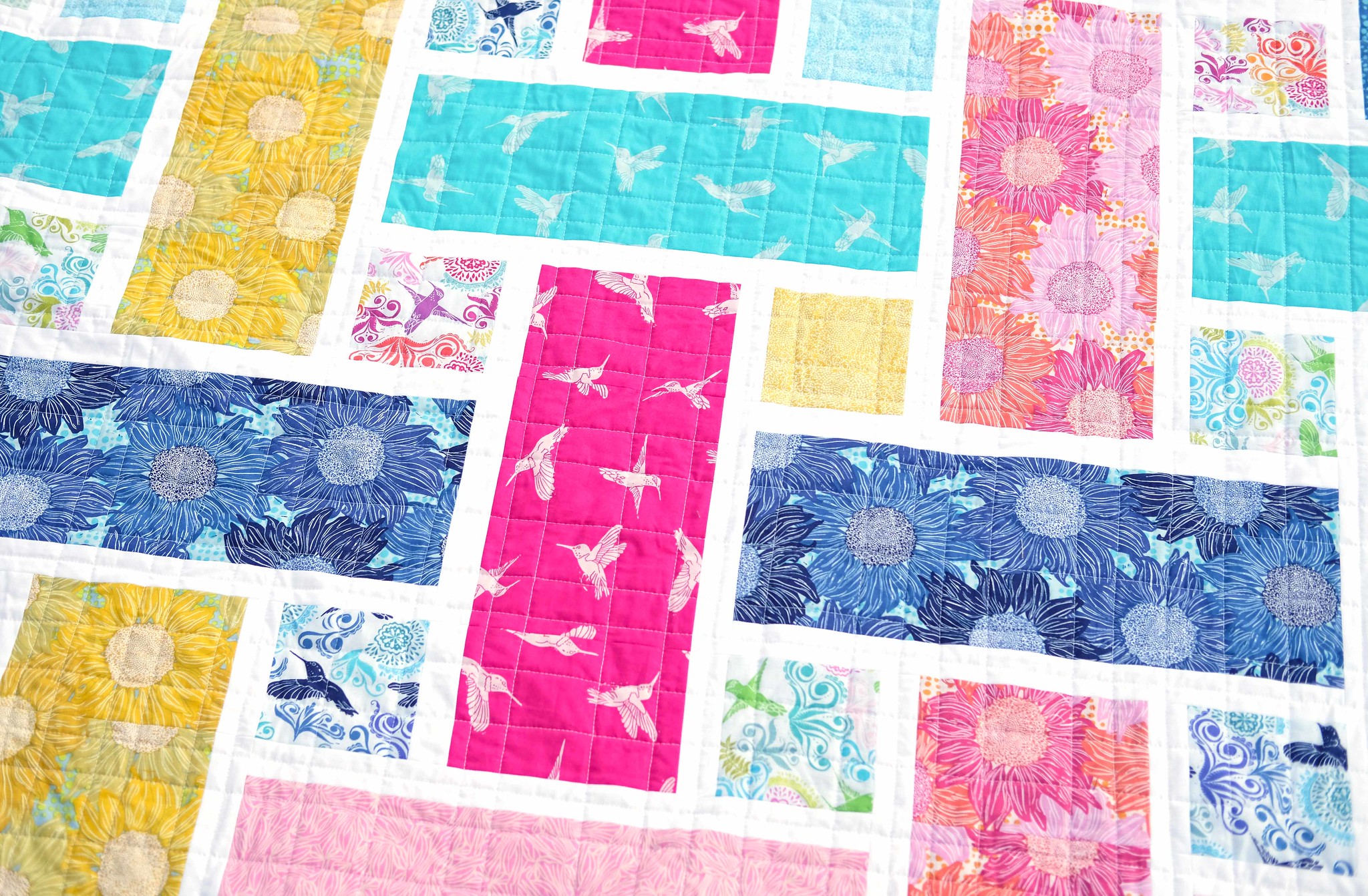 Murmur Quilt - The Tessa Quilt Pattern by Kitchen Table Quilting