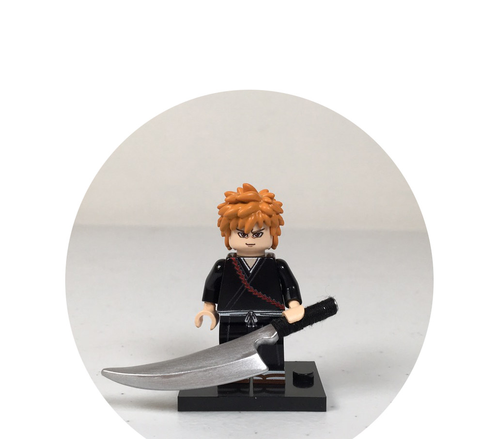 I bought 48 of them. lego bleach I love the all black look. 