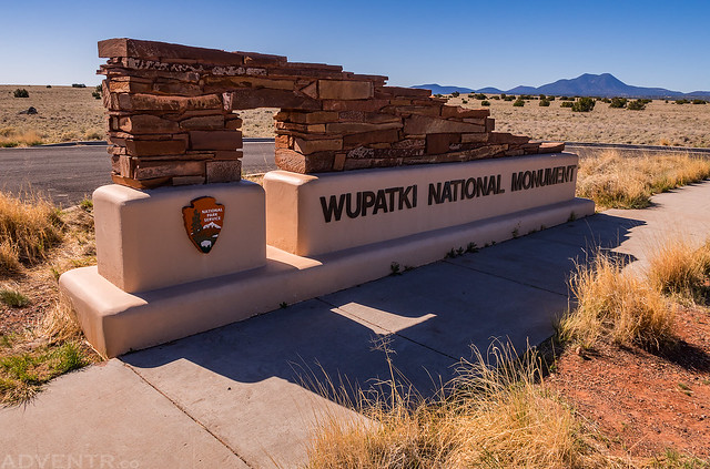 Wupatki National Monument Sign