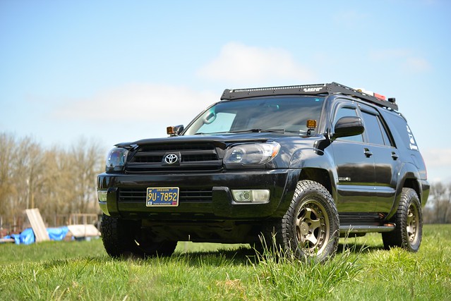 Toyota 4Runner on Black Rhino Bantam bronze truck offroad wheels rims 17 inch - 09