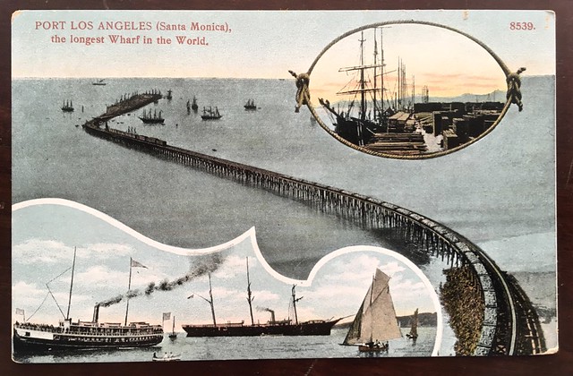 The Long Wharf, long ago in Santa Monica