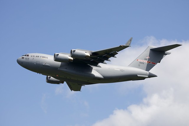 Boeing C-17A Globemaster II 164th AW Tennessee ANG