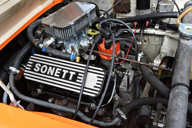 1972 SAAB Sonett 3 engine