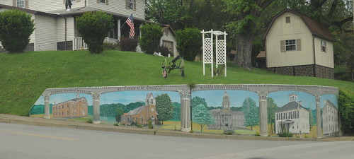 harrisvillewv mural painting wall harrisville