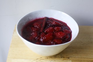zwetschgenröster (stewed plums or plum compote)