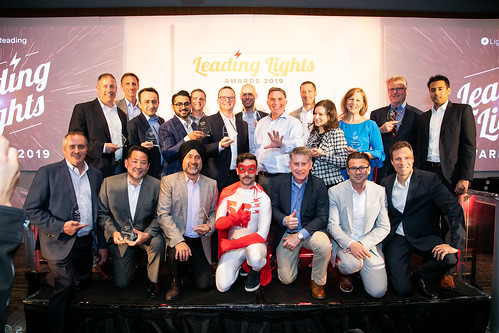 A group photo of the Leading Lights Awards 2019 Winners