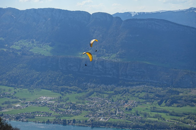 Takeoff area for paragliders @ Col de la Forclaz @ Hike around Pointe de Chenevier
