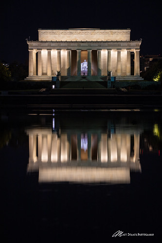 washington lincoln dc history memorial park reflection color night dark zoom