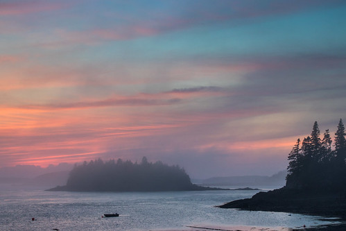 water island sky canada fog sunset flickr bay