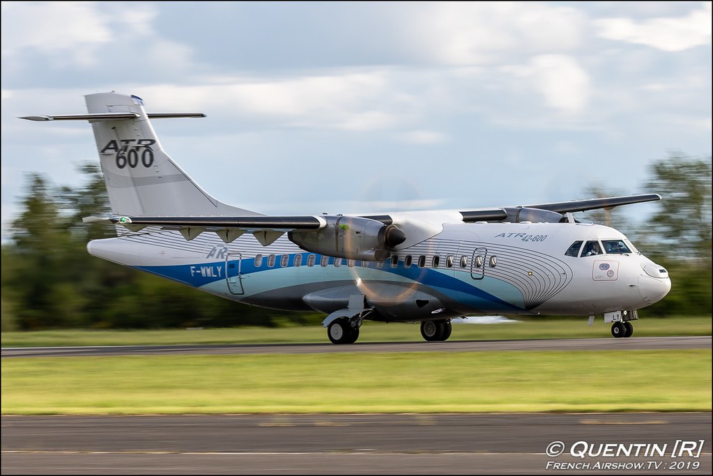  ATR 42–600 F-WWLY Meeting aerien Airexpo 2019 - Aerodrome de Muret-Lherm Canon Sigma France French Airshow TV photography Airshow Meeting Aerien 2019