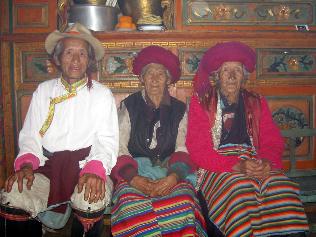 Tibetan Grandparents