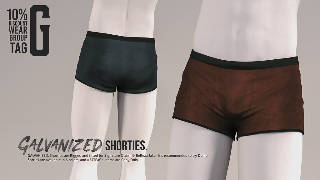 Galvanized for Equal10 – "G Shorties"