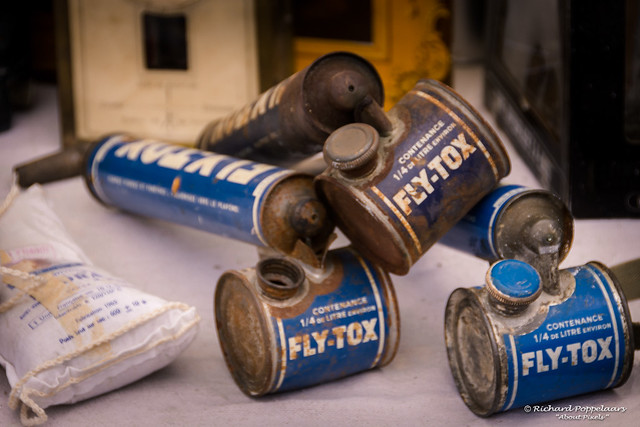 End of flight for toxic fumes - Brocante (Saint-Cyprien/FR)
